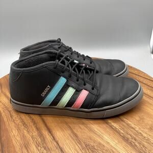 adidas gazelle silver green womens Adidas Seeley - Black/White